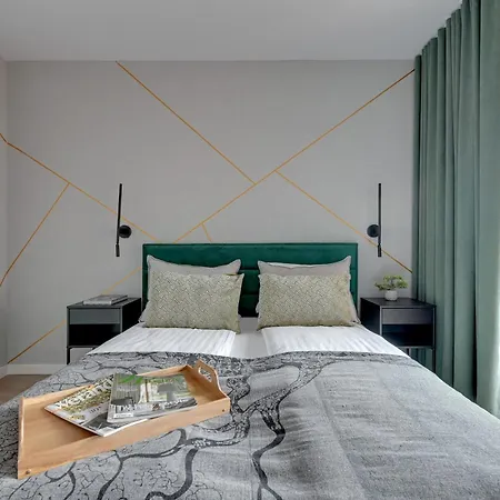 Scala 60e Center Premium With Parking By Lion Apartmán Gdaňsk