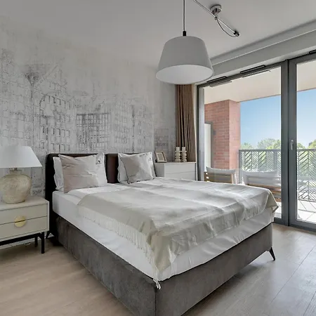 Scala 60e Center Premium With Parking By Lion Apartment Gdansk