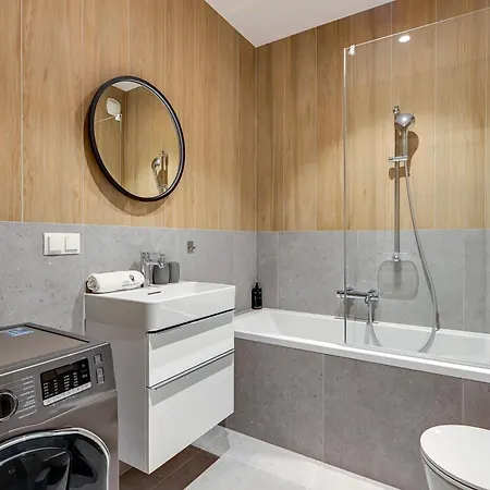 Scala 60e Center Premium With Parking By Lion Apartmán Gdaňsk